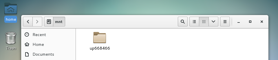 The N drive displayed as a folder
